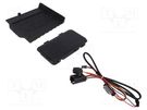 Inductance charger; VW; black; 10W; Mounting: assembly hole ACV