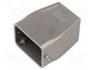 Enclosure: for HDC connectors; Han-INOX®; size 6B; for cable HARTING