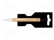 Pointed chisel; 125mm; Plating: varnish RENNSTEIG