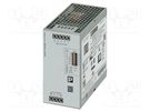 Power supply: switched-mode; for DIN rail; 480W; 26VDC; 20A; IP20 PHOENIX CONTACT
