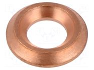 Mount.elem: gasket; Gasket: copper; Øout: 11mm; Øint: 5.5mm PNEUMAT