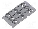 Mounting clamp; 221; for panel mounting; grey WAGO