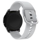 Silicone Strap TYS wristband for smartwatch, universal, 20mm, gray, Hurtel