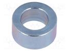 Spacer sleeve; 5mm; cylindrical; steel; zinc; Out.diam: 10mm DREMEC