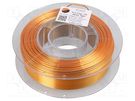 Filament: PLA Magic Silk; 1.75mm; mistic tiger; 195÷225°C; 300g ROSA 3D