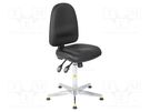 Chair; ESD; Seat dim: 460x430mm; Back dim: 440x510mm; 590÷840mm 