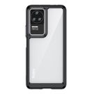 Outer Space Case for Xiaomi Poco F4 5G cover with a flexible frame black, Hurtel