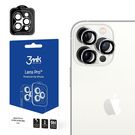 Camera Glass for iPhone 14 Pro Max / 14 Pro 9H for 3mk Lens Protection Pro Series Lens - Silver, 3mk Protection