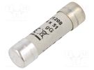 Fuse: fuse; gG; 8A; 500VAC; 440VDC; ceramic,cylindrical,industrial DF ELECTRIC