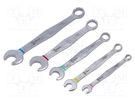 Wrenches set; combination spanner; 8mm,10mm,13mm,17mm,19mm WERA