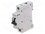 Circuit breaker; 230/400VAC; Inom: 50A; Poles: 1; Charact: C; 15kA EATON ELECTRIC