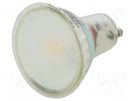 LED lamp; warm white; GU10; 230VAC; 460lm; 5W; 110°; 3000K GTV Poland