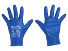Protective gloves; Size: 8; blue; MaxiDex® ATG