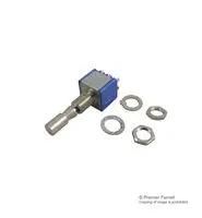 SWITCH, DPDT, CTR OFF LOCKING