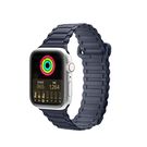 Dux Ducis Strap (Armor Version) Apple Watch Ultra, SE, 9, 8, 7, 6, 5, 4, 3, 2, 1 (49, 45, 44, 42 mm) Silicone Magnetic Band Bracelet Blue, Dux Ducis