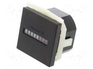 Counter: electromechanical; working time; mechanical indicator KÜBLER