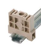 END BRACKET, PLASTIC, TERMINAL BLOCK