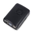 Case for Raspberry Pi 5 with fan and heatsink - ABS - black