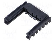 Connector: PCB to PCB; MB1; straight; on PCBs; 1mm SAMTEC