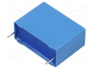 Capacitor: polypropylene; MKP; 2uF; 1.1kVDC; 13.5x23x31.5mm; THT EPCOS / TDK