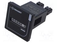 Counter: electromechanical; working time; mechanical indicator CROUZET