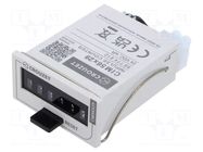 Counter: electromechanical; mechanical indicator; pulses; 999999 CROUZET