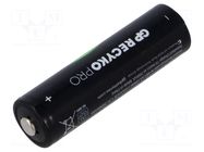 Re-battery: Ni-MH; AA; 1.2V; 2000mAh; ReCYKO PRO; bulk,industrial GP