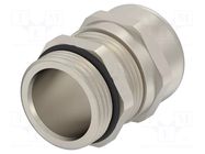 Cable gland; without nut; PG16; IP68; brass; Entrelec TE Connectivity