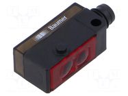 Sensor: photoelectric; Range: 30mm; push/pull; DARK-ON,LIGHT-ON BAUMER