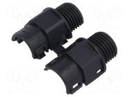 Straight terminal connector; M16; Thread: metric,outside; black LAPP