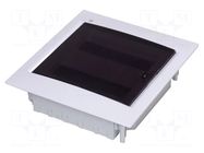 Enclosure: for modular components; IP40; plaster embedded; white PAWBOL