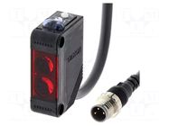 Sensor: photoelectric; retro-reflective OMRON