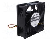 Fan: DC; axial; 24VDC; 120x120x38mm; 309.6m3/h; 58dBA; ball; 5200rpm SANYO DENKI