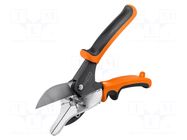 Cutters; angel cutting shears,for plastic band; 220mm NEO TOOLS