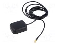 Antenna; automotive; GPS; MCX-B; 2m; magnet ESOL
