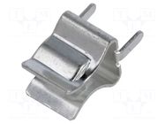 Fuse clips; THT; Ø5mm; Pitch: 6mm; Plating: tinned; phosphor bronze PROFFUSE