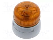 Signaller: lighting; flashing light; white; Flashguard; 110VAC KLAXON SIGNALS