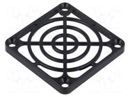 Guard; plastic; 60x60mm; Body dim: 60x60x6.3mm; Ø4.6mm TQSolution