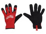 Protective gloves; Size: 10; Flex Milwaukee