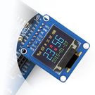 Graphical color OLED display 0.95 '' (B) 96x64px SPI - straight connectors - Waveshare 10514