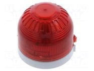 Signaller: lighting; flashing light; white; Sonos; 10÷60VDC; IP21 KLAXON SIGNALS