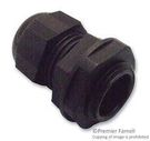 CABLE GLAND, PA, 6MM TO 12MM, BLACK