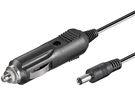 Car Cigarette Lighter Cable to DC Plug, 12 V, 1.8 m - with 2.5 A fuse, Cigarette lighter male > DC male (5.50 x 2.10 mm)