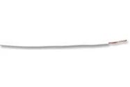 WIRE, H05V-K, WHITE, 0.5MM, 100M