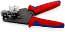 KNIPEX 12 12 12 Precision Insulation Stripper with adapted blades 4/6/10mm² with multi-component grips burnished 195 mm