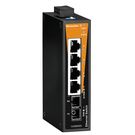 Network switch (unmanaged), unmanaged, Fast Ethernet, Number of ports: 4 x RJ45, 1 * SC Multi-mode, -10 °C...60 °C, IP30 Weidmuller