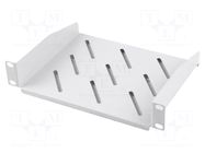 Shelf; 1U; Standard: 10"; rack shelf LANBERG