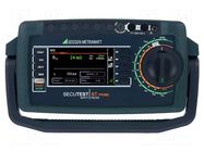 Meter: appliance meter; LCD; VAC: 0÷300V; 10kΩ÷300MΩ; SECUTEST; USB GOSSEN METRAWATT