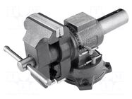 Vice; 100mm; twistable,with anvil NEO TOOLS