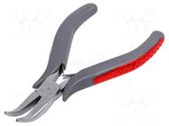 Pliers; curved; 120mm; ELECTRONIC PROLINE